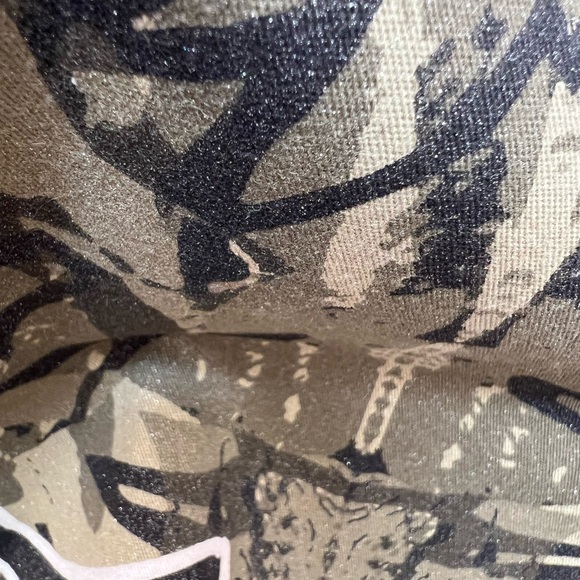 Maria Gabrielle New York Graphic Camo Pants XL Y2K Streetwear Made USA - Picture 4 of 4